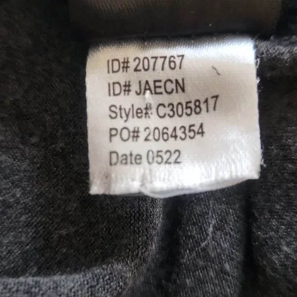 Women's Vera Wang Nightgown Black And Gray - Picture 13 of 13